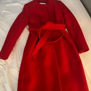 LK Bennett red coat - excellent condition